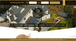 Desktop Screenshot of dworeknadrozlewiskiem.pl