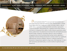 Tablet Screenshot of dworeknadrozlewiskiem.pl